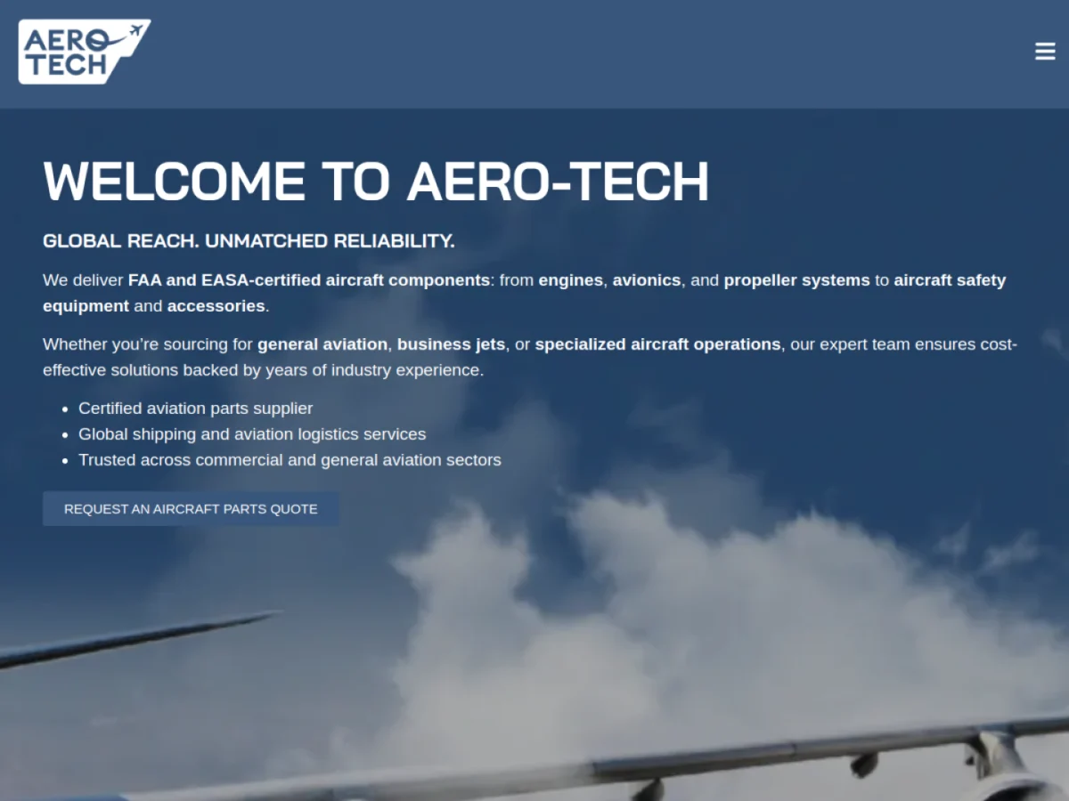 Web de Aero-Tech