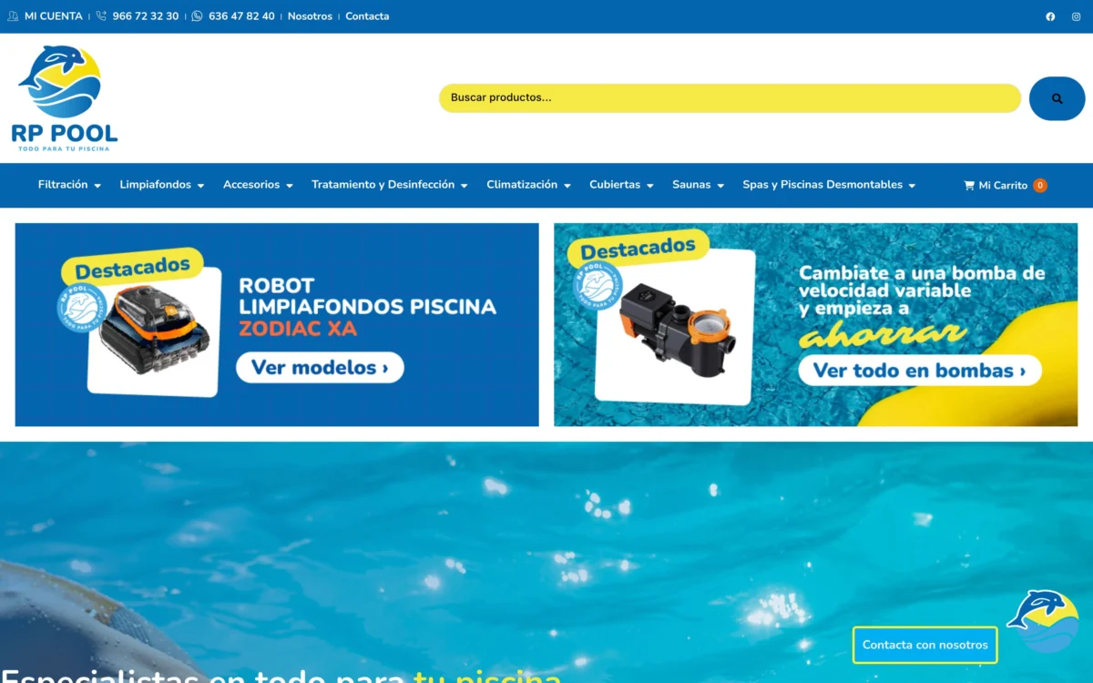 Web de RP Pool